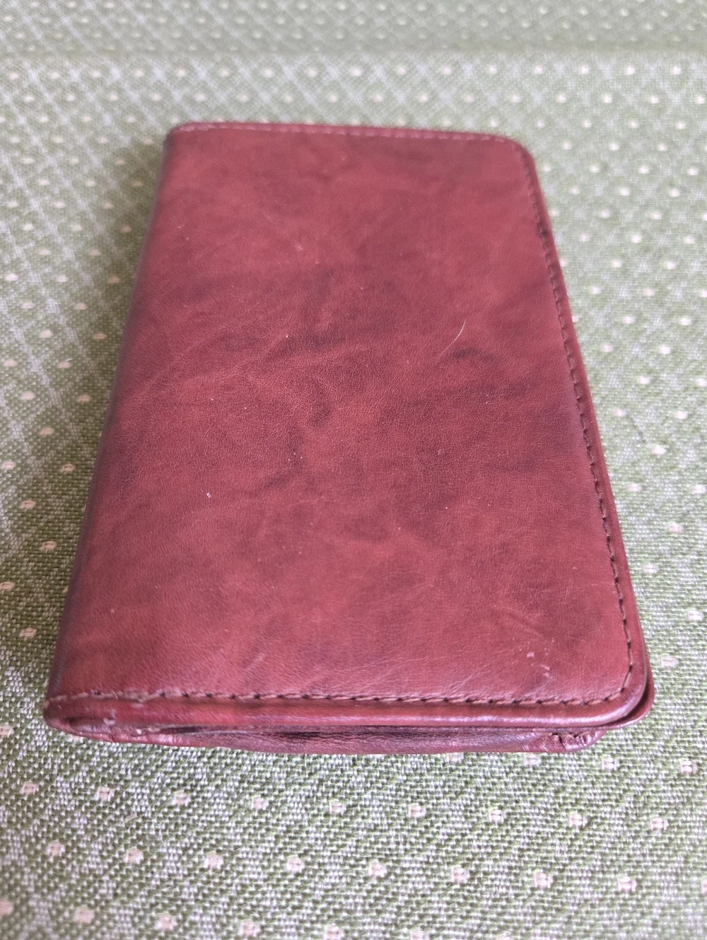 Leather Bi-Fold Card Wallet